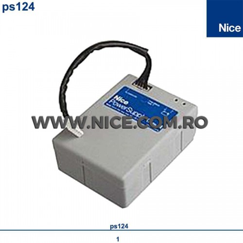 Baterie 24v cu incarcator integrat Nice PS 124